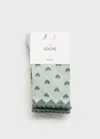 Mango 2 Pack Mixed Socks Pastel Green In Pastel Green