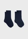 Mango 2 Pack Patterned Socks Navy In Blue
