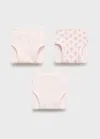 Mango Pack 3 Culottes Coton Rose - Enfants - 11-12 Ans -  Kids In Pink