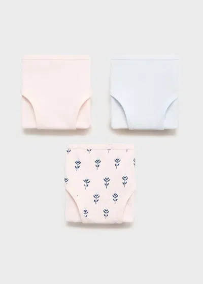 Mango Pack 3 Culottes Coton Bleu Ciel - Enfants - 13-14 Ans -  Kids In Multi