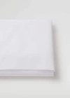 MANGO 500 threads cotton flat sheet king bed white