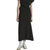 Mango A-line Knit Skirt In Black