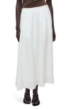 Mango A-line Linen Skirt