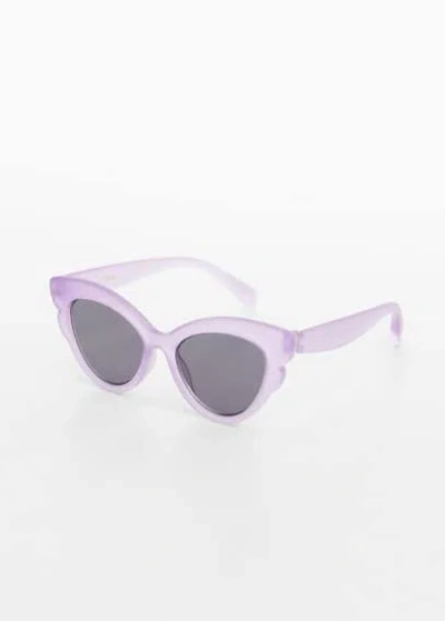 Mango Kids' Lunettes Soleil In Lilas