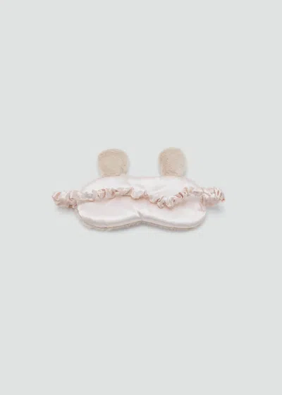 Mango Kids' Animal Fur Mask Sand