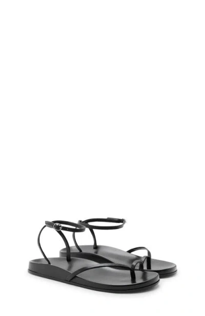 MANGO MANGO ANKLE STRAP SLIDE SANDAL
