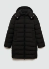 Mango Anorak Black In Black