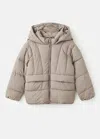 Mango Anorak Brown In Brown