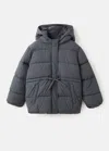 Mango Anorak Charcoal In Gray