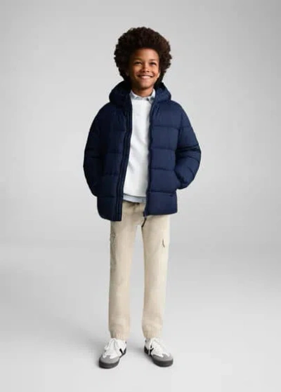 Mango Kids' Anorak Dark Navy
