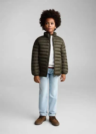 Mango Kids' Anorak Khaki