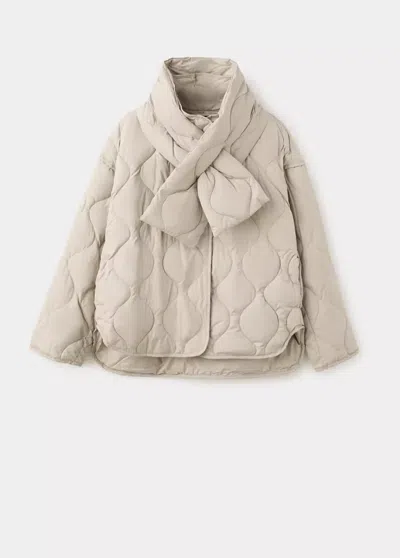 Mango Anorak Nata In Neutral