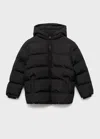 Mango Anorak Noir - Enfants - 9 -  Kids In Black