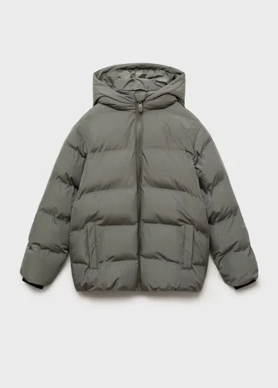 Mango Kids' Anorak Pastel Green