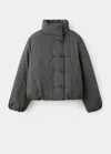 Mango Anorak Trufa In Gris