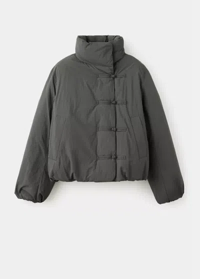 Mango Anorak Trufa In Gris