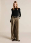 Mango Asymmetric Belt Jumpsuit Black In Black