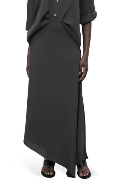 MANGO MANGO ASYMMETRIC MAXI SKIRT