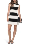 Mango Asymmetric Sleeveless Knit Dress In Neutral