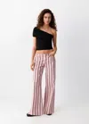 Mango Asymmetrical Crop Top In Black