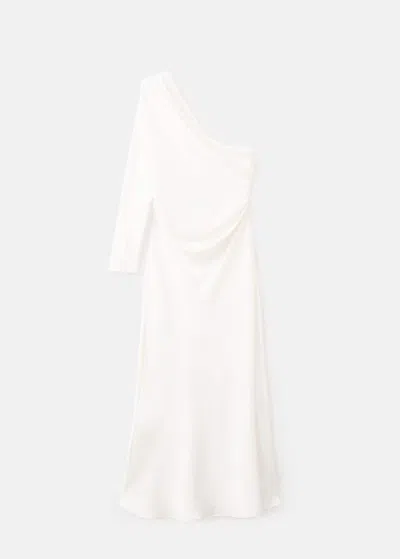Mango Robe Asymétrique Cut-out Écru - Femme - Xs -  In White