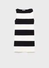 Mango Asymmetrical Knitted Dress With Strap Ecru In Sand