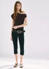 Mango Asymmetrical Studded T-shirt In Brown