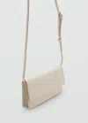 Mango Sac P- Blanc Cassé - Femme - Taille Unique -