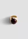 Mango Bague Pierre In Or