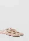 Mango Chaussures Écru - Femme - 39 -