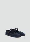 Mango Tweed Ballet Flats In Blue