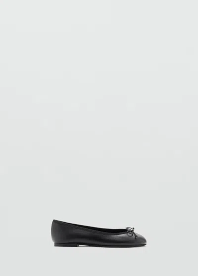 Mango Kids' Ballerines Naud In Noir