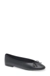 Mango Ballet Flat In Black