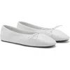 Mango Ballet Flat In White