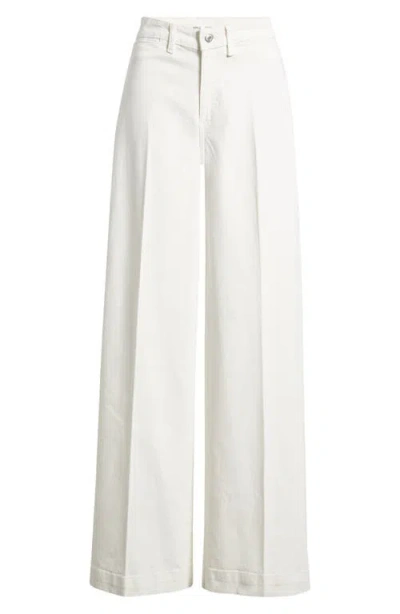 Mango Bea Wide Leg Jeans In White