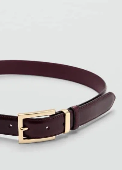 Mango Belt Burgundy