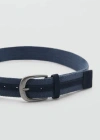 Mango Belt Dark Navy In Dark Navy
