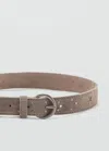 Mango Belt Grey In Neutral