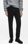 Mango Sammy Cropped Carrot-fit Jeans In Multi