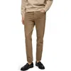 Mango Ben Tapered Jeans In Medium Brown