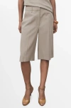 Mango Bermuda Shorts In Gray