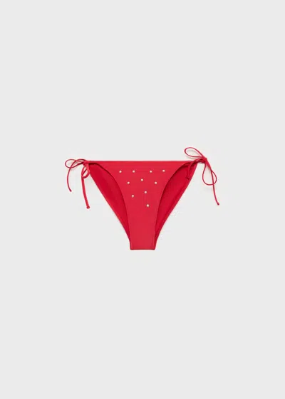 Mango Slip Rouge - Femme - S -