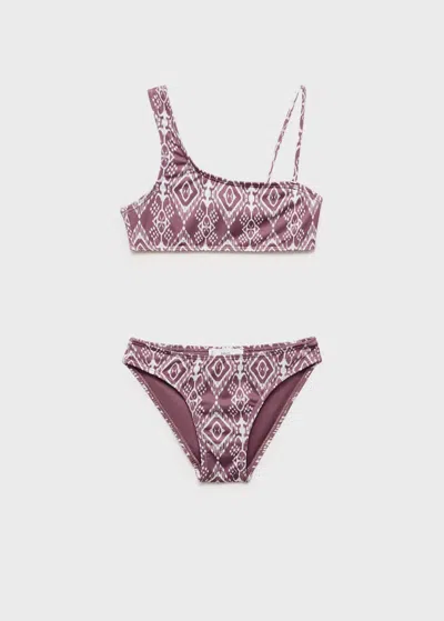 Mango Kids' Bikini Wine