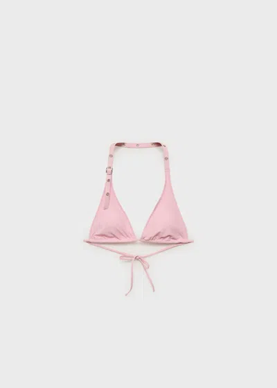 Mango Haut Bikini Rose - Femme - M -