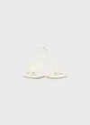 Mango Haut Bikini Blanc Cassé - Femme - S -