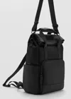Mango Black Multi-purpose Backpack In Black