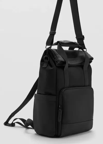 Mango Black Multi-purpose Backpack