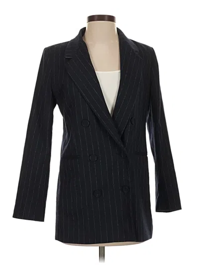Pre-owned Mango Blazer Jacket In Black
