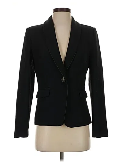 Pre-owned Mango Blazer Jacket In Black