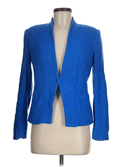 Pre-owned Mango Blazer Jacket In Blue